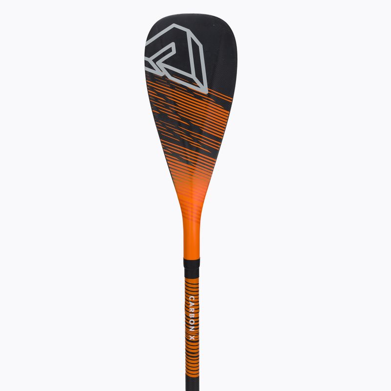 Aqua Marina CARBON X 3 части SUP гребло черно/оранжево B0303016 5