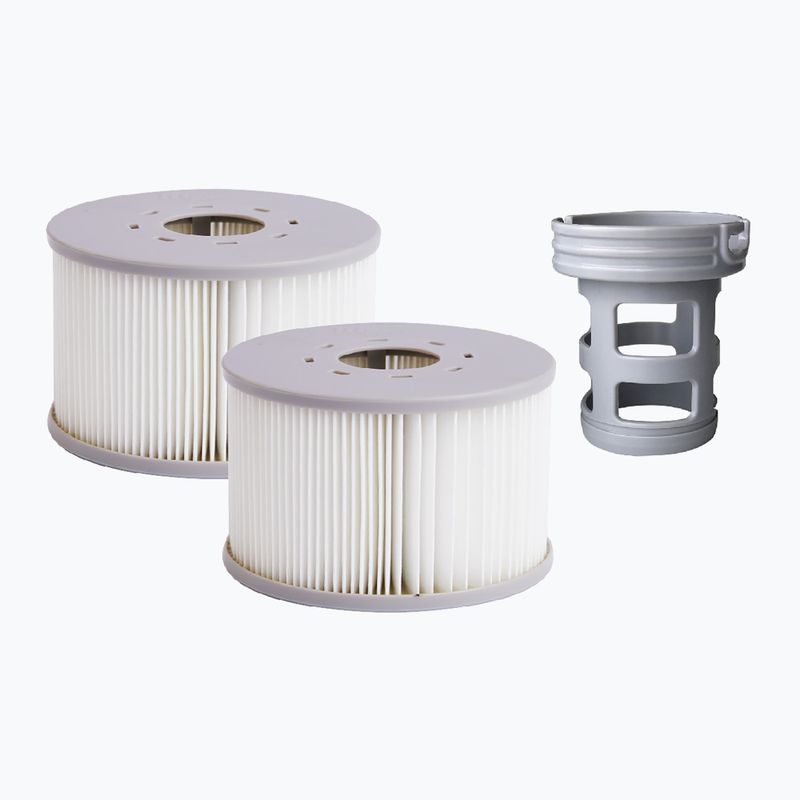 Хидромасажен басейн MSpa Frame за 6 души Oslo cool grey 13