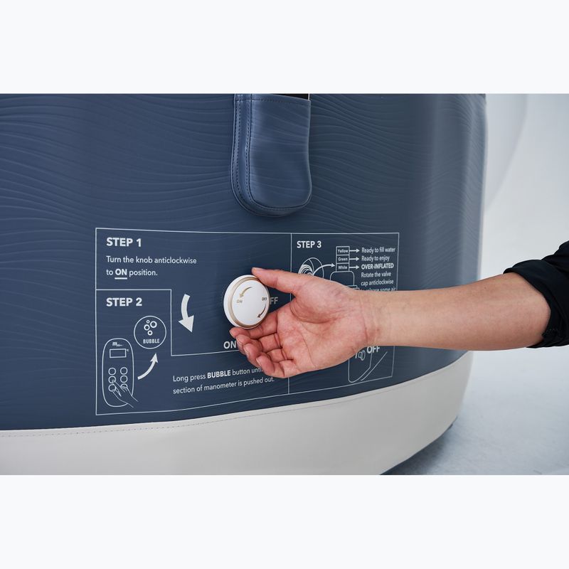 Хидромасажен басейн за 6 души MSpa Premium Vento ванилия 5