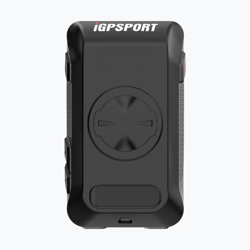 Брояч на велосипеди + защитно стъкло IGPSport IGS630 черен 17919 2