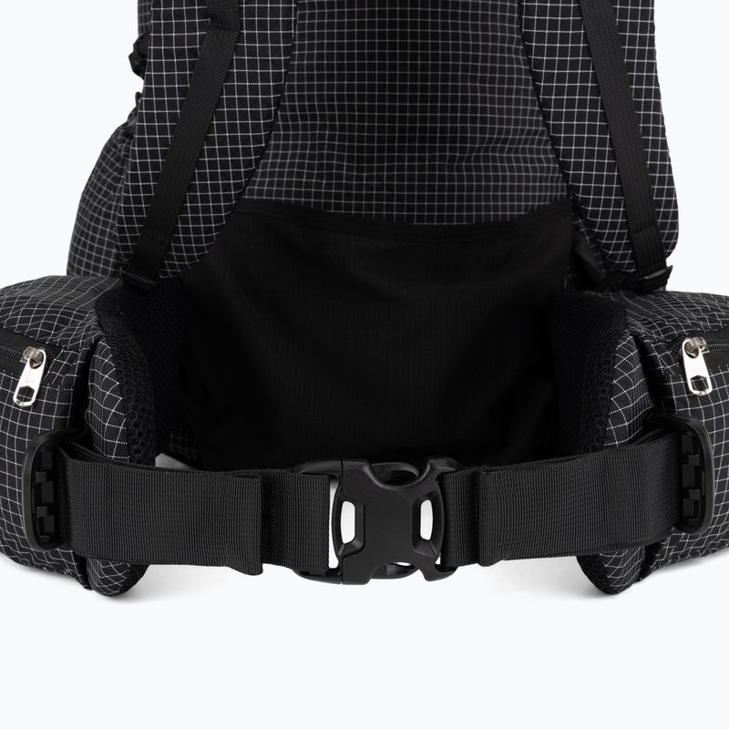 Туристическа раница 3F UL Qidian Pro 46+10L Black 10
