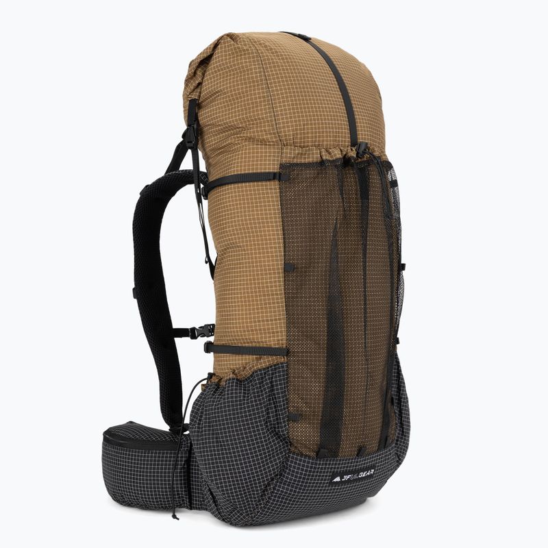 Туристическа раница 3F UL Qidian Pro 46+10L Brown 2