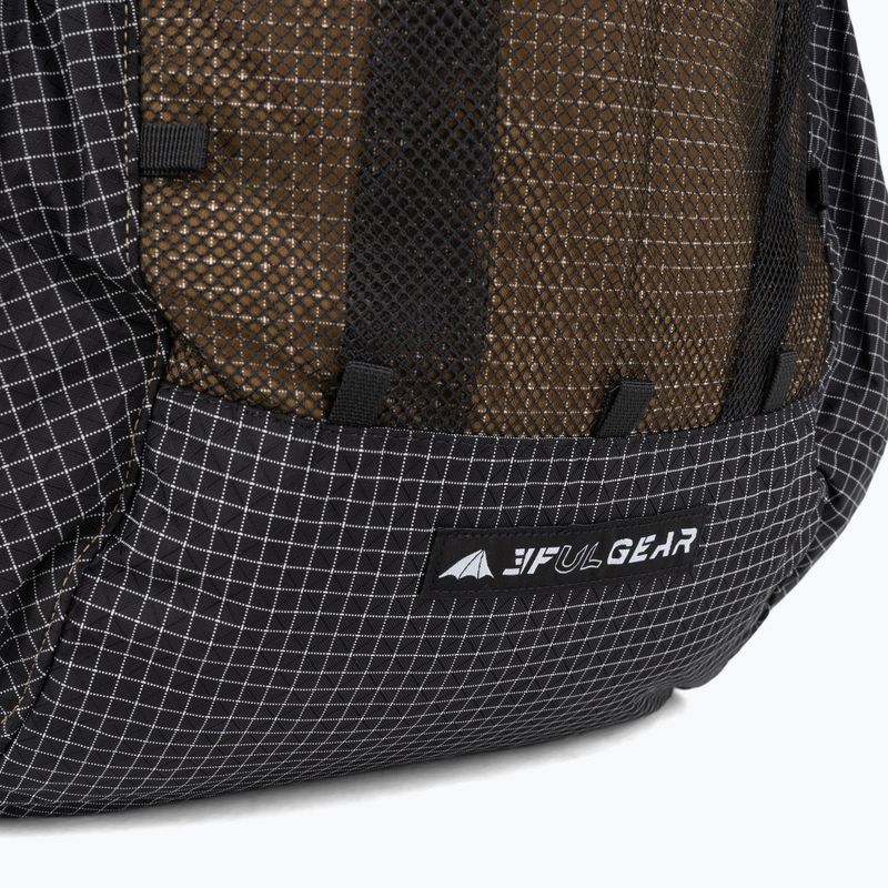 Туристическа раница 3F UL Qidian Pro 46+10L Brown 5