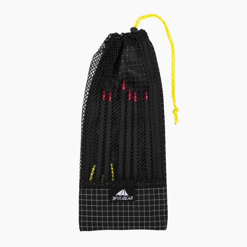 Колчета за палатка 3F UL Carbon Short Black 6