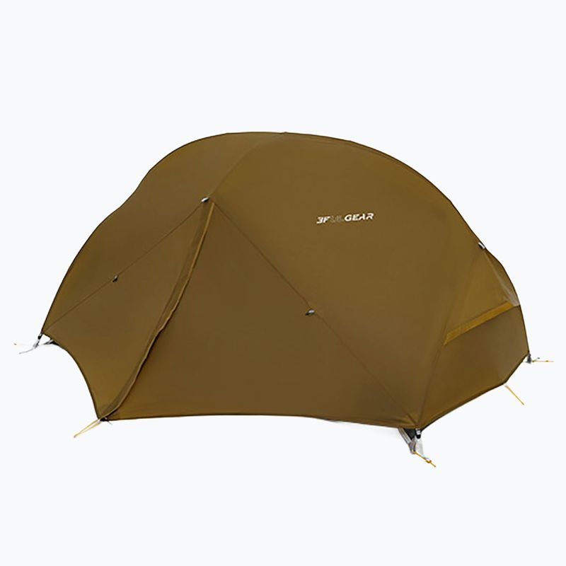 Двуместна туристическа палатка 3F UL GEAR Piaoyun 2P 210T зелена