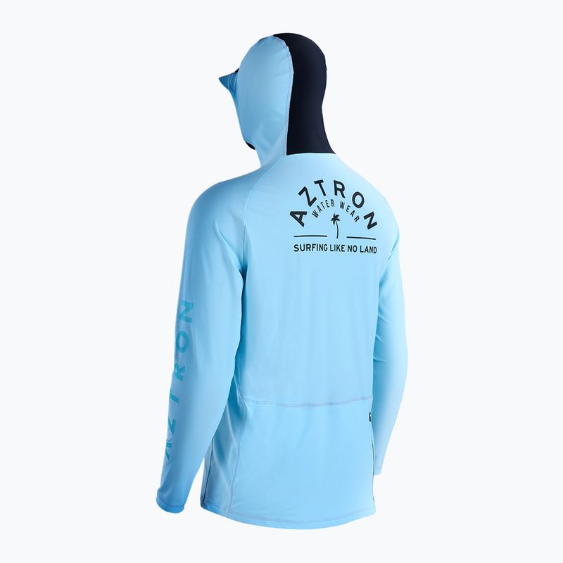 Мъжки Aztron Surfing Rashguard с качулка Swim Longsleeve 2
