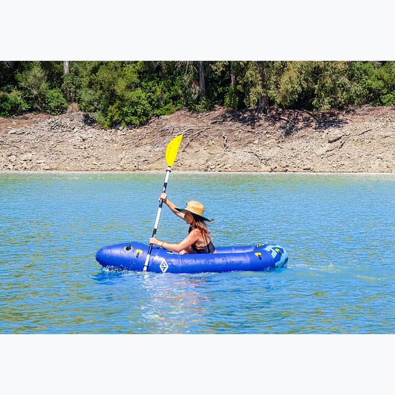Надуваем каяк 1-местен Aquatone Bee Inflatable Pack Raft 7'3" 221 cm 12