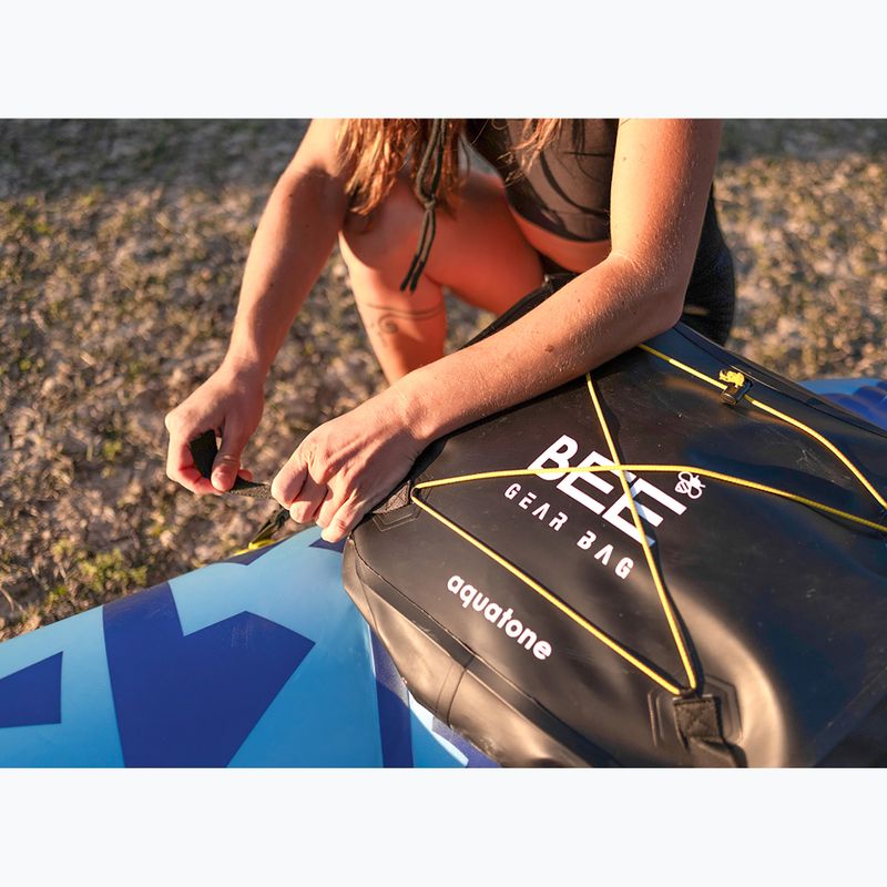 Надуваем каяк 1-местен Aquatone Bee Inflatable Pack Raft 7'3" 221 cm 17