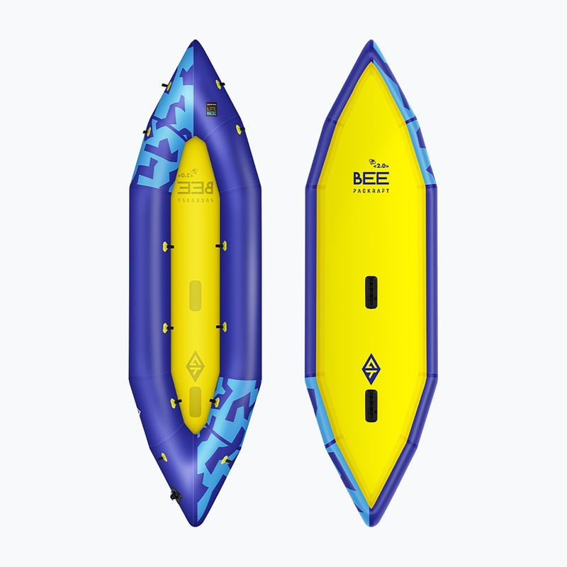 Надуваем каяк 2-местен Aquatone Bee Inflatable Pack Raft 11'8" 356 cm 2