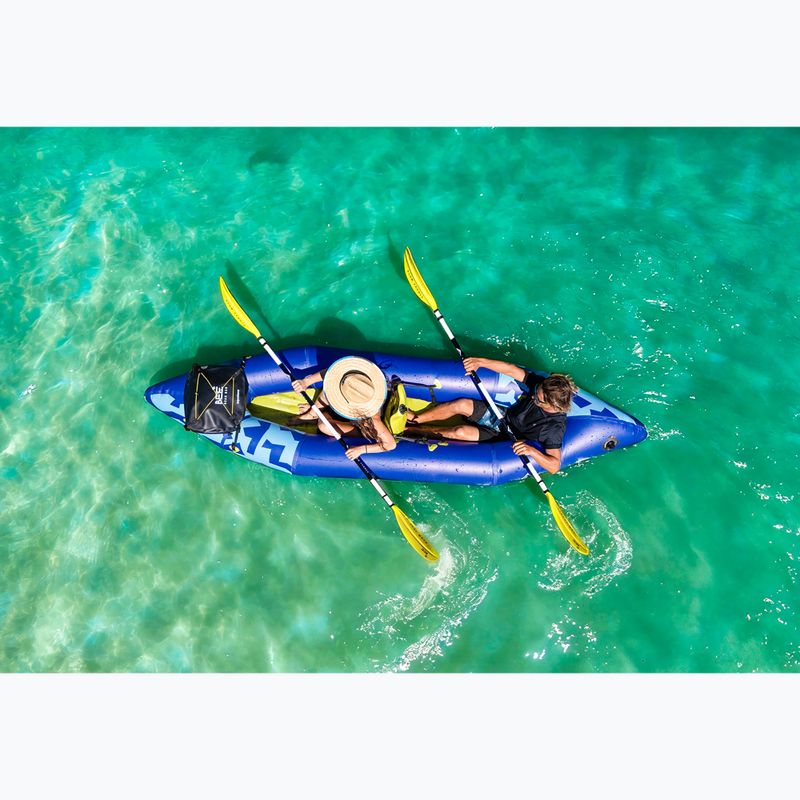 Надуваем каяк 2-местен Aquatone Bee Inflatable Pack Raft 11'8" 356 cm 12