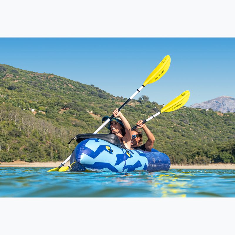 Надуваем каяк 2-местен Aquatone Bee Inflatable Pack Raft 11'8" 356 cm 13
