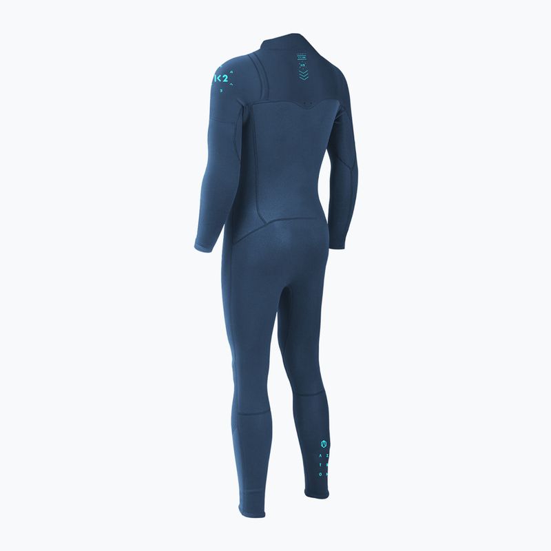 Мъжки костюм Aztron Kepler K2 Fullsuit 2/2 mm Swim Foam с цип на гърдите 2