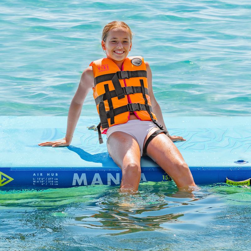 Детска предпазна жилетка  Aquatone Vibe Youth Safety Vest orange 7