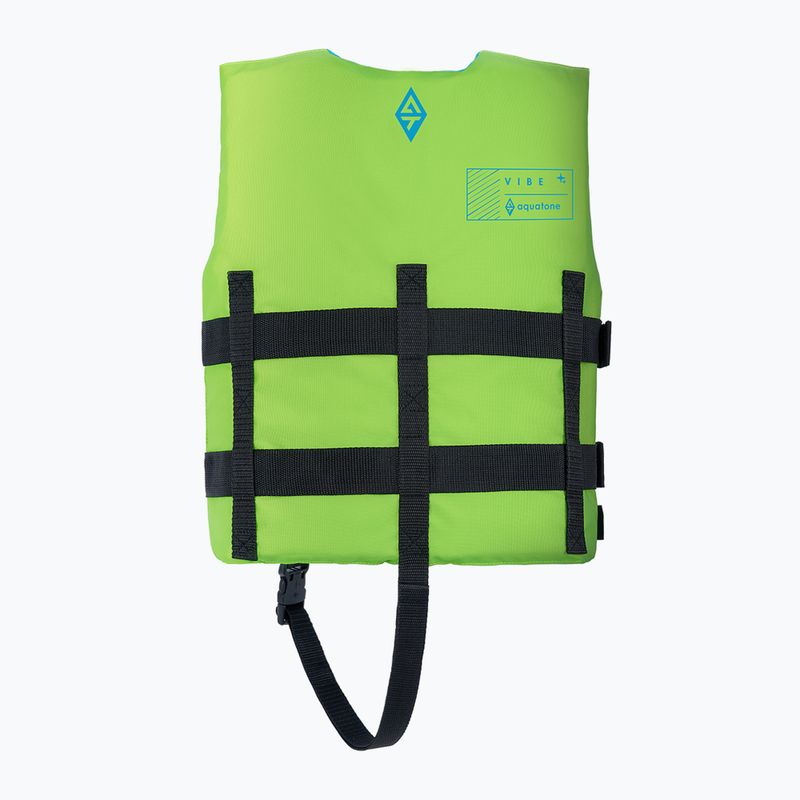 Детска предпазна жилетка  Aquatone Vibe Youth Safety Vest green 2