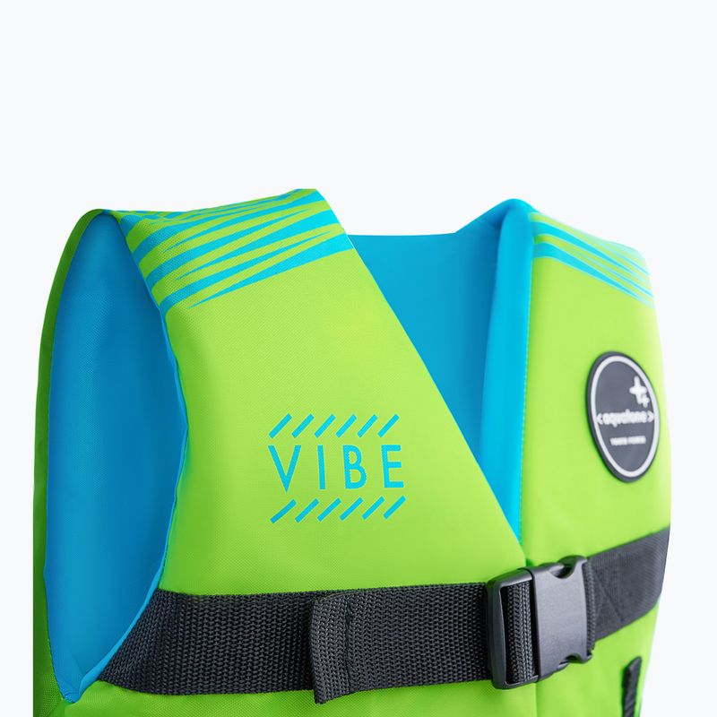 Детска предпазна жилетка  Aquatone Vibe Youth Safety Vest green 4