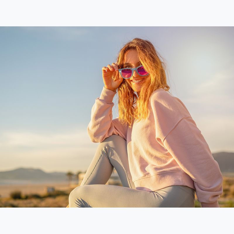 Слънчеви очила Aztron Dream crystal blue gloss/polarized light pink mirror/brown 5