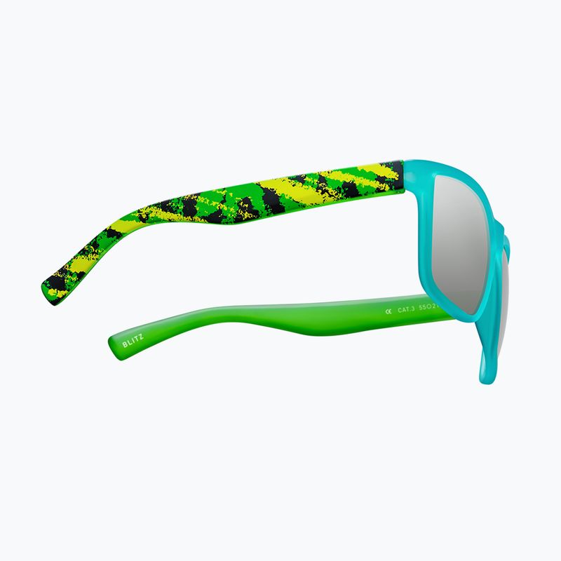 Слънчеви очила Aztron Blitz green/teal/blacktortoise/polarized silver blue mirror/grey 4