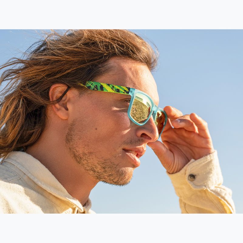 Слънчеви очила Aztron Blitz green/teal/blacktortoise/polarized silver blue mirror/grey 7