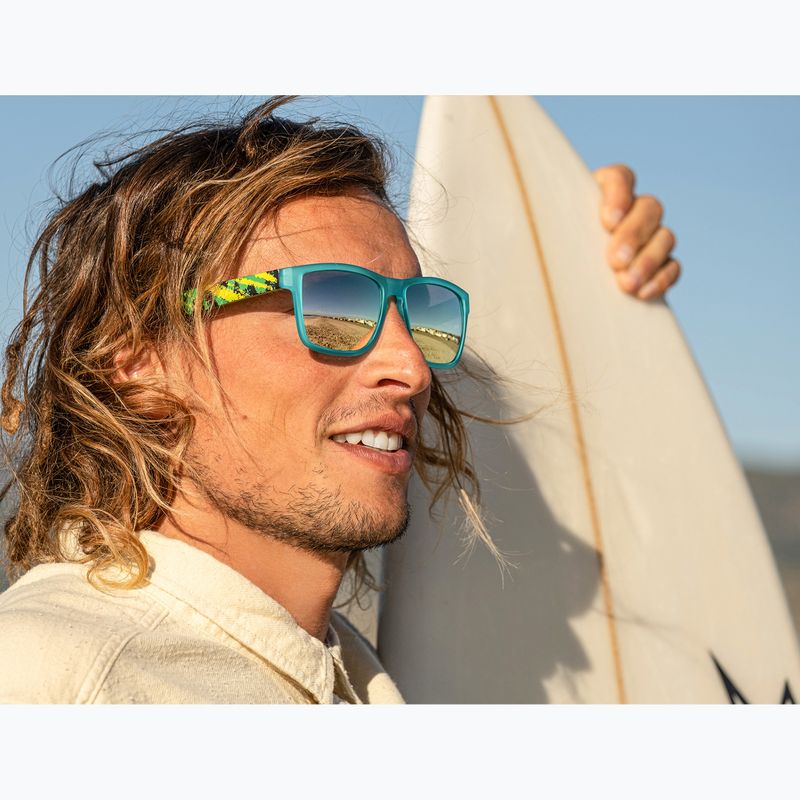 Слънчеви очила Aztron Blitz green/teal/blacktortoise/polarized silver blue mirror/grey 8