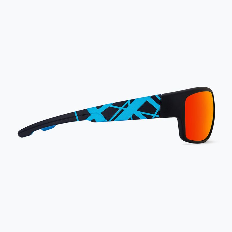 Слънчеви очила Aztron Avatar-X2 matt black/gloss blue/polarized sahara red mirror/brown 5