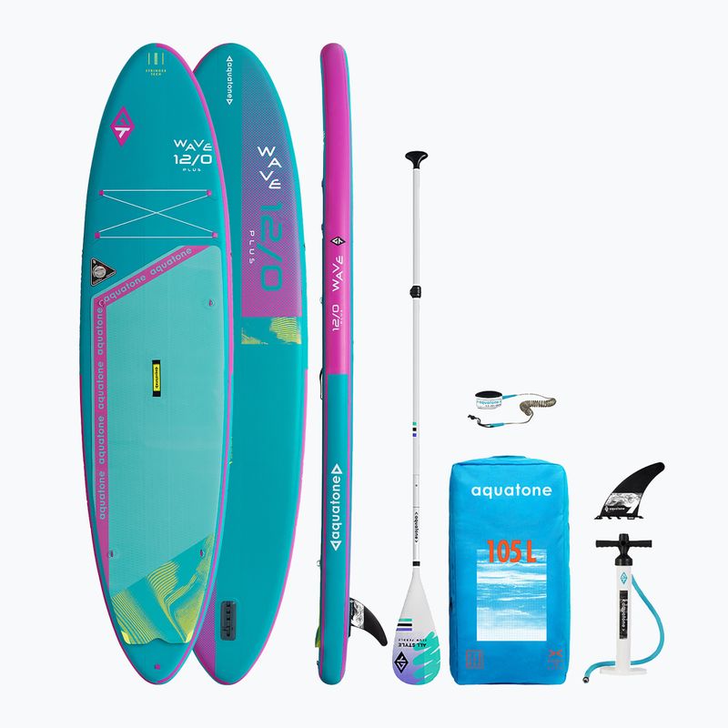 SUP дъска Aquatone Wave Plus 12'0“