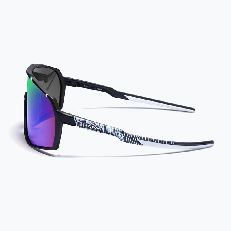 Слънчеви очила Aztron Thunder metalblack/white/polarizedgreen/twilightmirr/grey 4