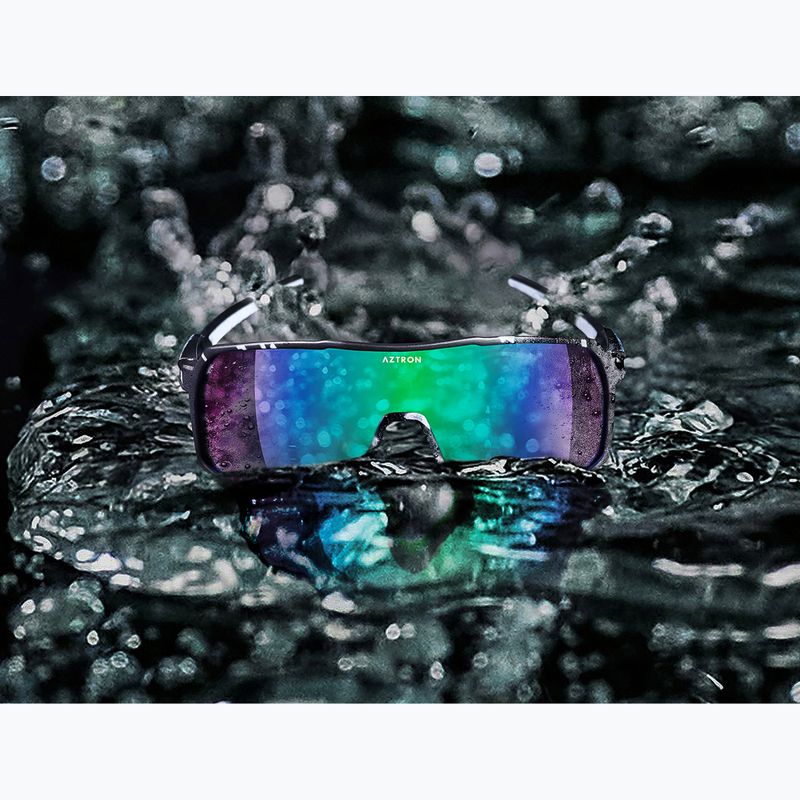 Слънчеви очила Aztron Thunder metalblack/white/polarizedgreen/twilightmirr/grey 6