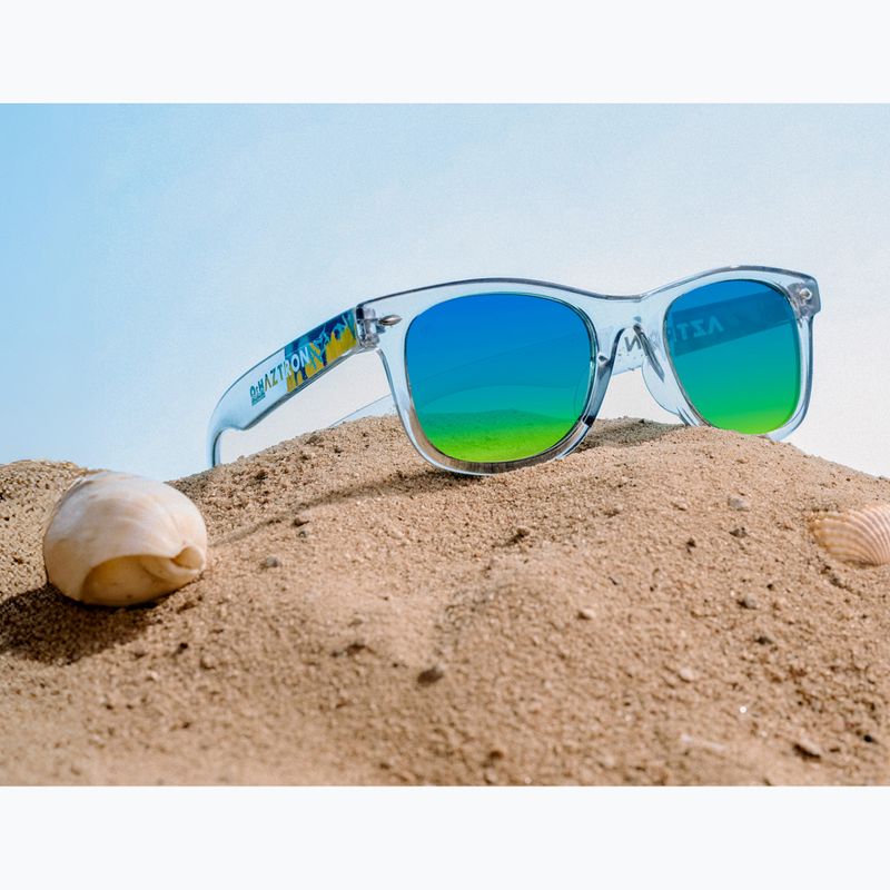 Детски слънчеви очила Aztron Solar ice grey/graffiti/polarized blue/yellow mirror/grey. 10