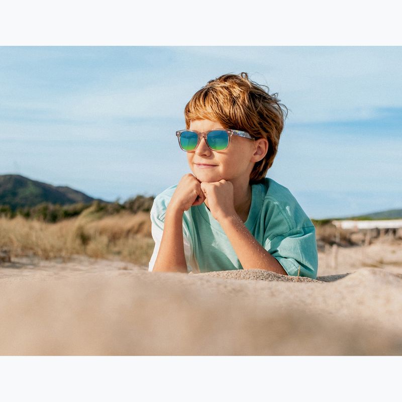 Детски слънчеви очила Aztron Solar ice grey/graffiti/polarized blue/yellow mirror/grey. 11