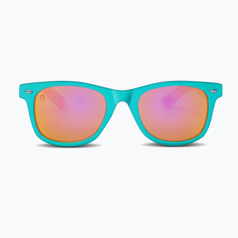 Детски слънчеви очила Aztron Candy candy pink/twisty/polarized rainbow pink mir/grey. 2