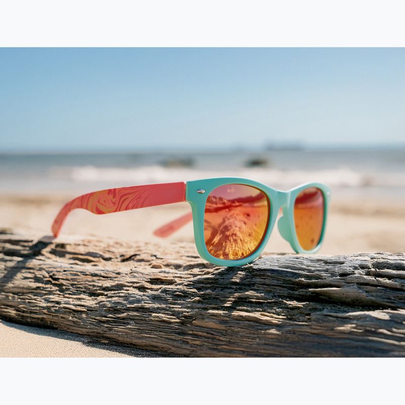 Детски слънчеви очила Aztron Candy candy pink/twisty/polarized rainbow pink mir/grey. 4