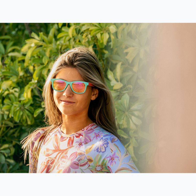 Детски слънчеви очила Aztron Candy candy pink/twisty/polarized rainbow pink mir/grey. 5
