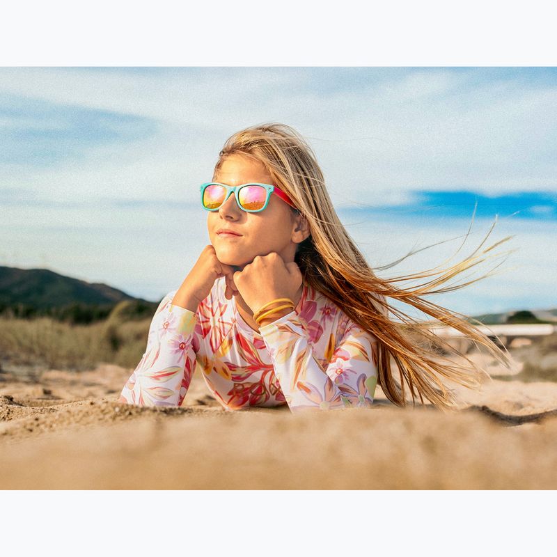 Детски слънчеви очила Aztron Candy candy pink/twisty/polarized rainbow pink mir/grey. 6