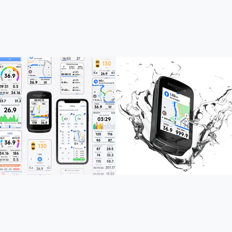 Велонавигация Magene C606 Pro 6