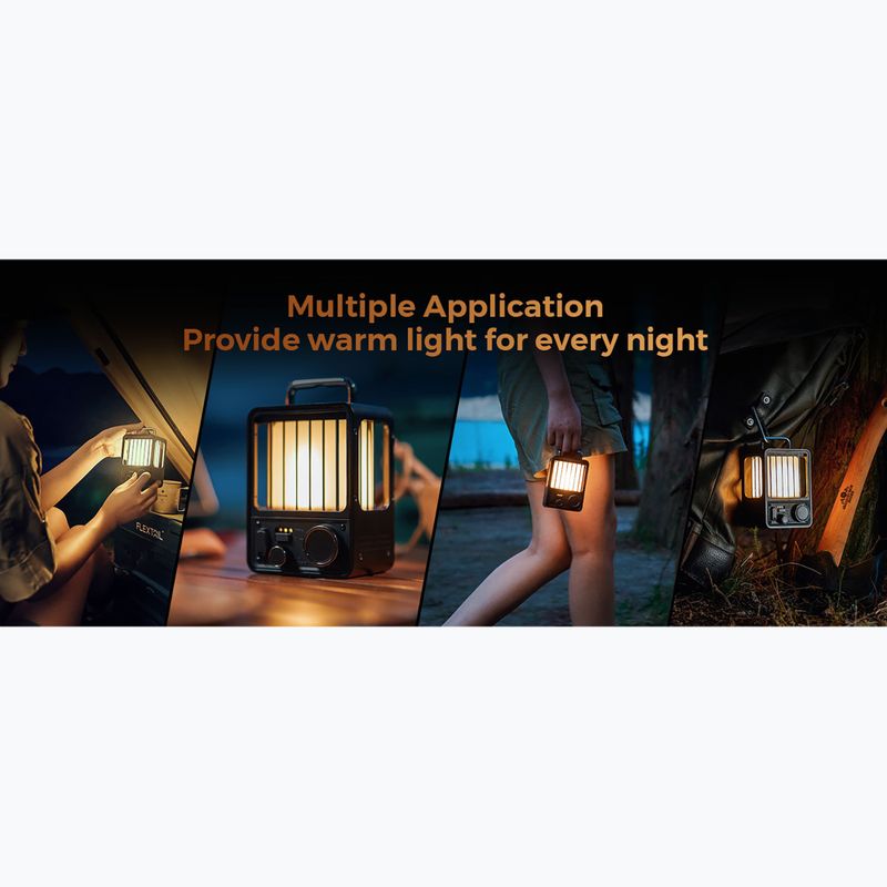 Туристическа лампа Flextail Villa зелена 10