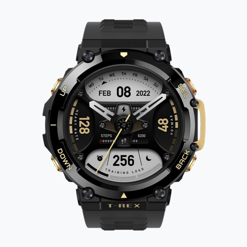 Часовник Amazfit T-Rex 2 astro black/gold A2170