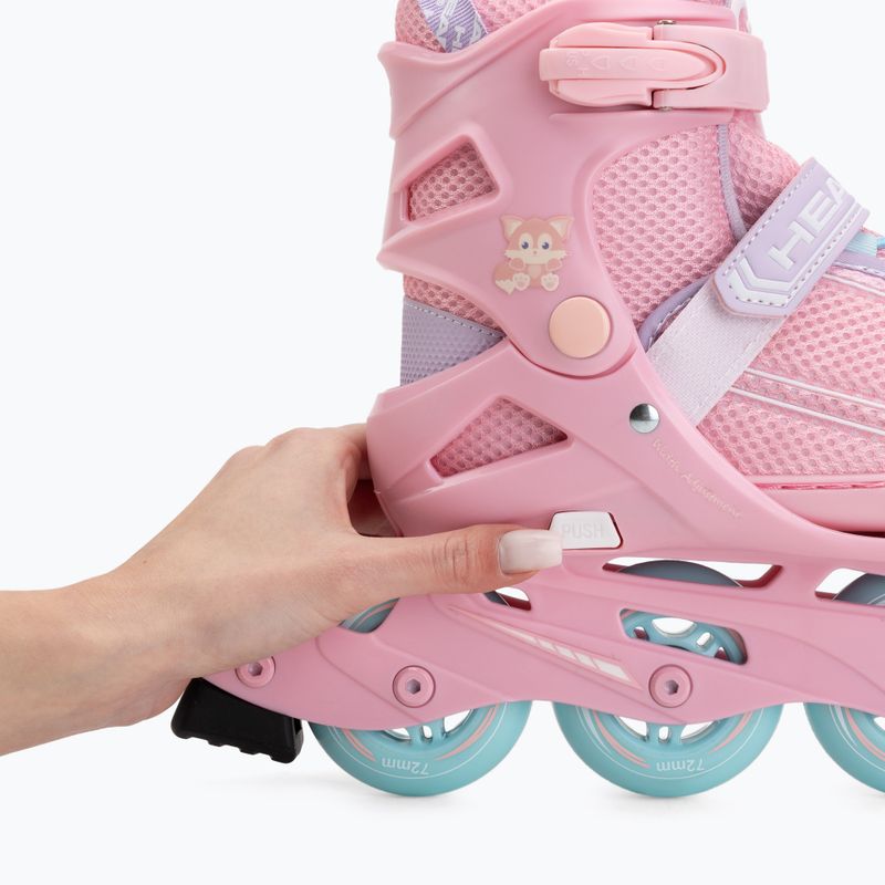 Детски ролери Head K1 pink 15