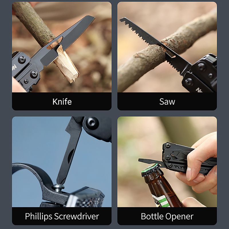 Мултифункционален инструмент Nextool Knight Multi Tool black 13