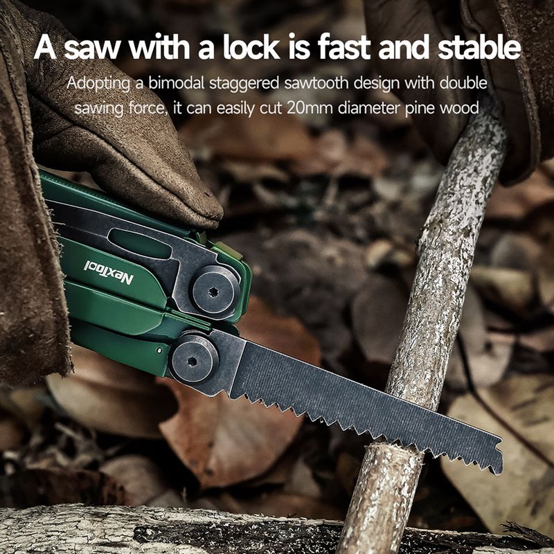Мултифункционален инструмент Nextool Flagship Pro F30 Multi Tool green 10