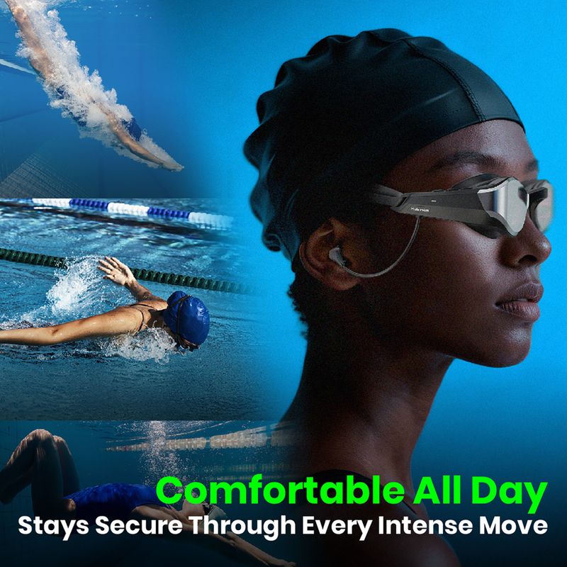 Плувни очила  Holoswim Solla Wave AI Music silver 5