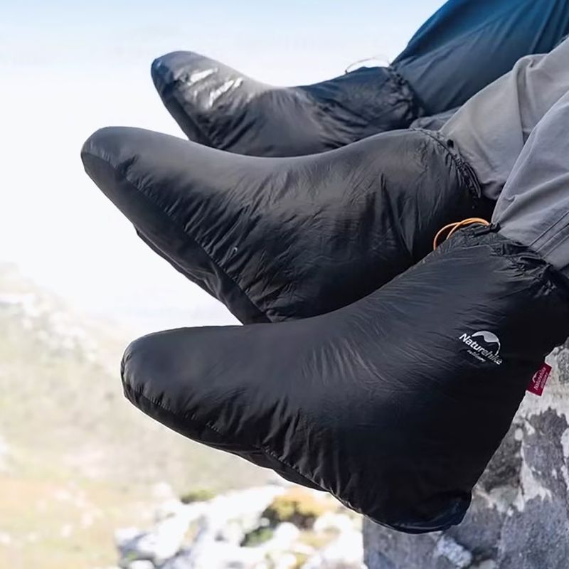 Затоплени ботуши Naturehike Duck Down black 2