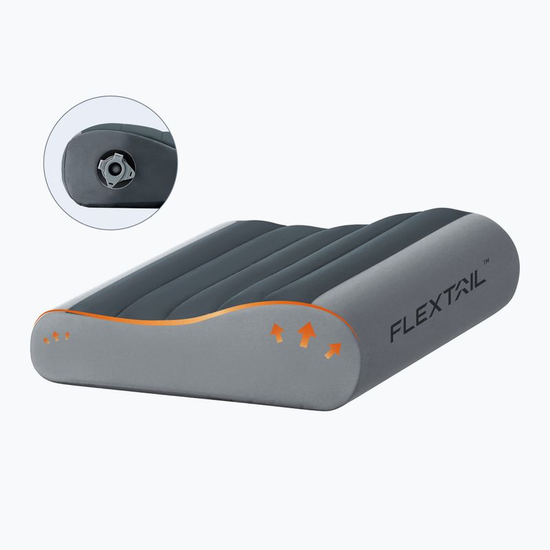 Туристическа възглавница FLEXTAIL Zero Pillowse grey 2
