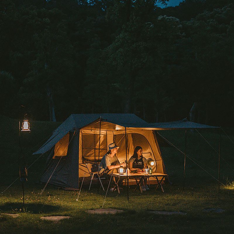 Палатка за къмпинг 4 - местна Naturehike Village 6.0 brown 9