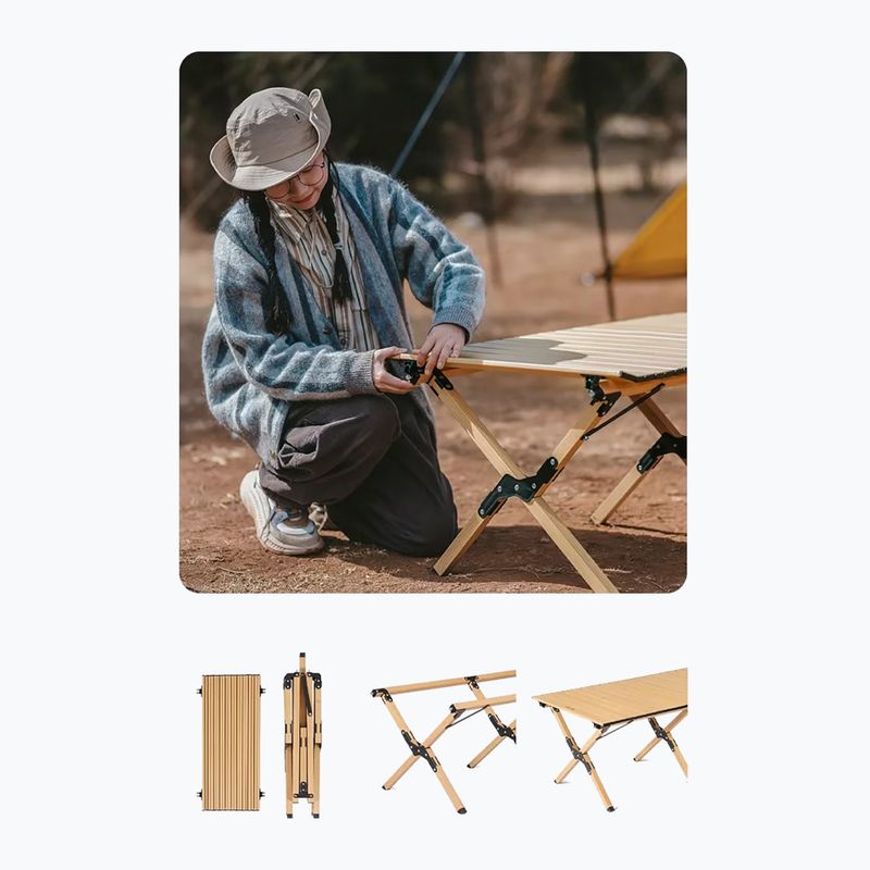 Туристическа маса Naturehike Star Jane L01 M wood 3