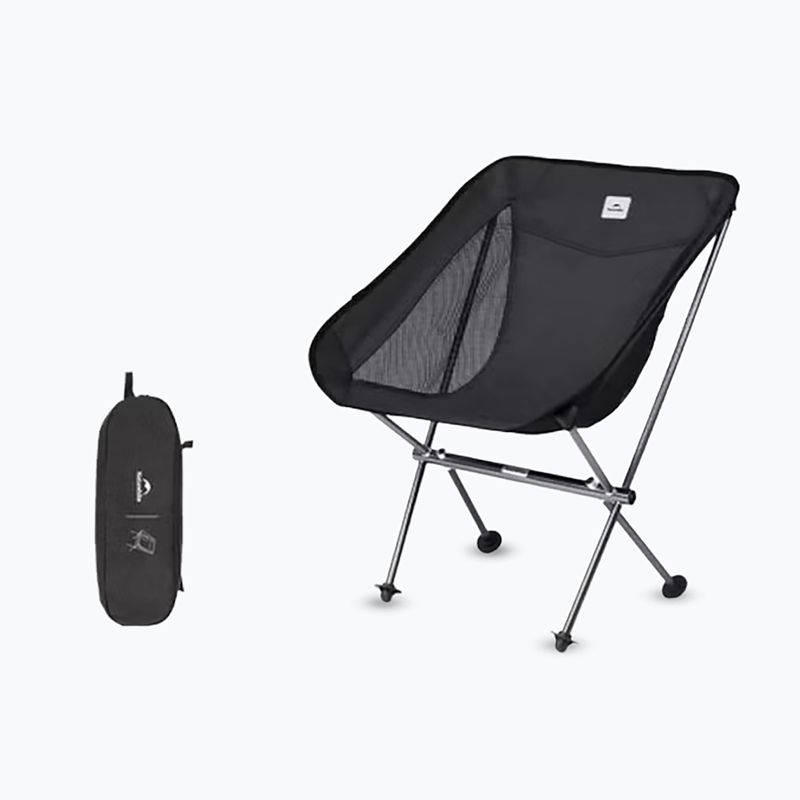 Туристически стол Naturehike Stellaluna L04 M black 2