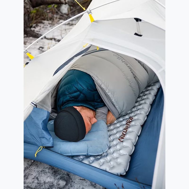 Надуваема подложка Naturehike Tuye R 5.8 carbon silver 4