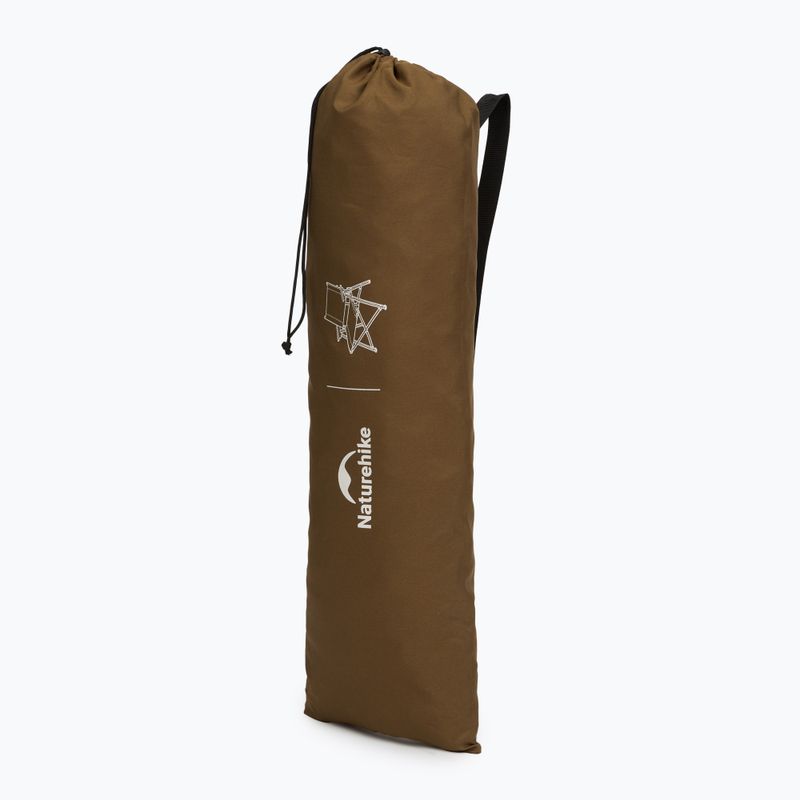 Туристически стол Naturehike L04 Folding brown 7