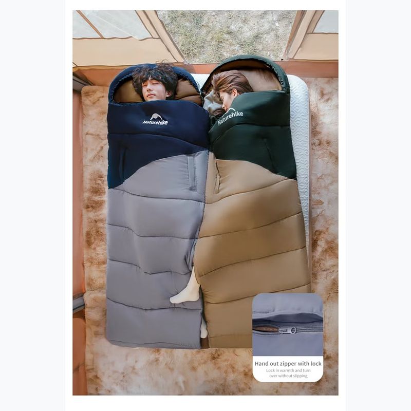 Спален чувал Naturehike U250 Sunny Day Left navy blue 3