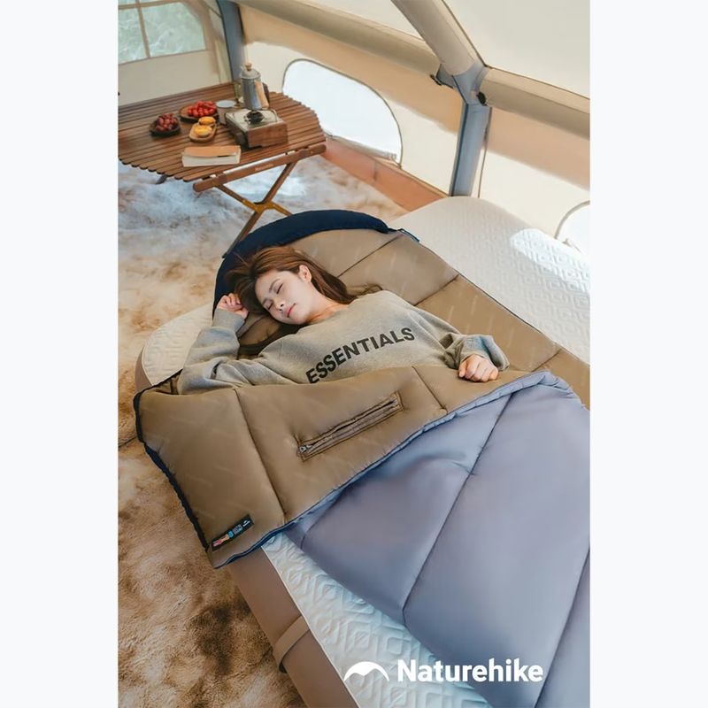Спален чувал Naturehike U250 Sunny Day Left navy blue 4