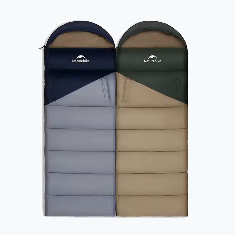 Спален чувал Naturehike U250 Sunny Day Right dark green 2